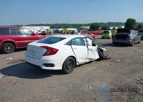 2016 Honda Civic Lx z USA, uszkodzony, nr VIN 19XFC2F58GE214963